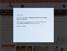 Tablet Screenshot of medigam.ch